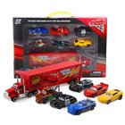 7Pcs/Set  Pixar Car 3 Lightning M/C/Queen Jackson Storm Mack Truck 1:55 Diecast Metal Car Model Toy Boy Christmas Gift