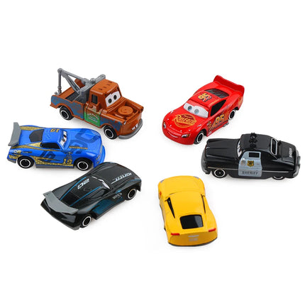 7Pcs/Set  Pixar Car 3 Lightning M/C/Queen Jackson Storm Mack Truck 1:55 Diecast Metal Car Model Toy Boy Christmas Gift