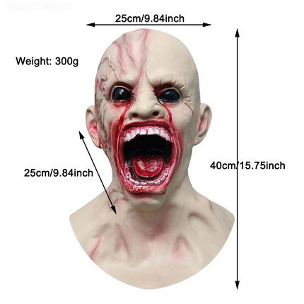 Mascara de Zombie Walking Dead
