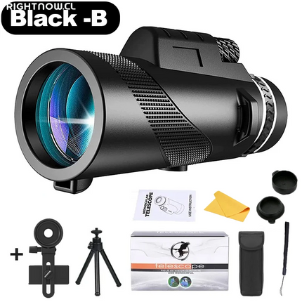 80X100 Portable Zoom HD 5000M Telescope Folding Long Distance Mini Powerful Telescope for Hunting Sports Outdoor Camping Travel