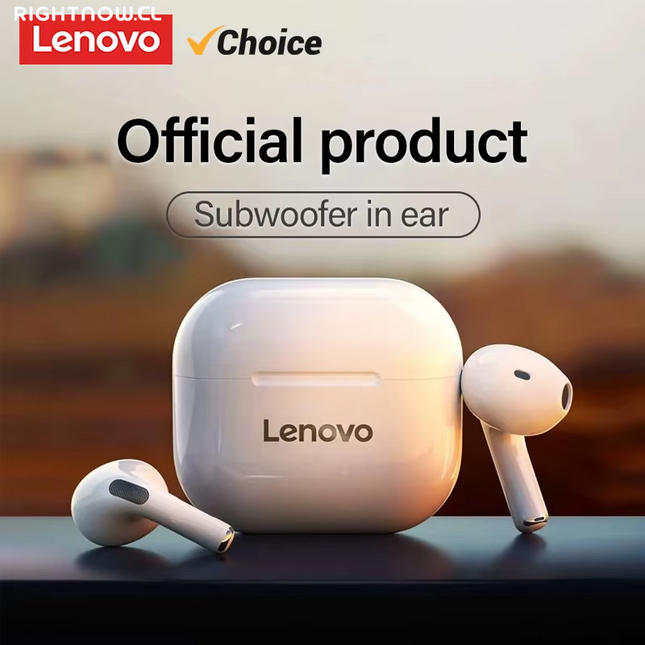 Audífonos Inalámbricos Lenovo LP40 Bluetooth