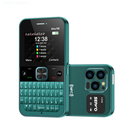 Ultra700 4SIM Card Qwerty Mobile Phone NFC Access Control Speed Dial Blacklist TYPE-C GSM Cellular Full Keyboard Cellphone