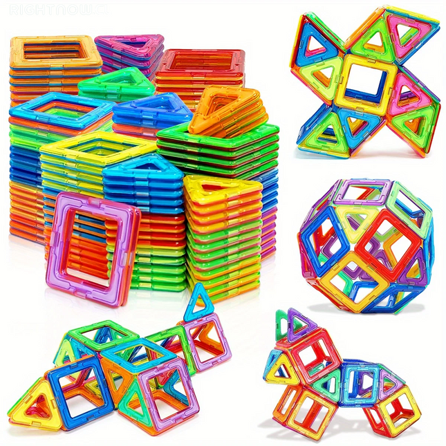 Magnetic Blocks Building，Improve Creativity Hands-On Ability 3D Puzzle Design Toy, for 3 - 6 Years Old Birthday Halloween Gift