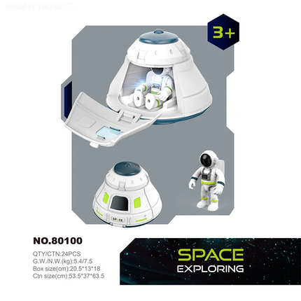 DGG Reviso y dio OK ----> Puzzle Acousto Optic Space Toys Space Model Air Force Shuttle Space Station Rocket Aviation Series Toy Forkids Christmas Gift