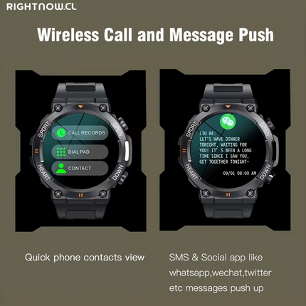 K56Pro Smart Watch for Men Heart Rate Blood Bluetooth Sport 400Mah Long Standby 1.39 Inch 360*360 HD Screen Outdoors Smartwatch