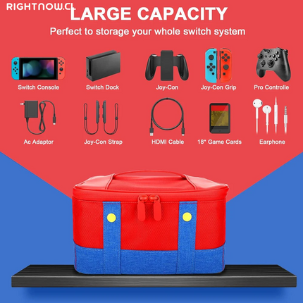 Estuche Funda Para Nintendo Switch Oled