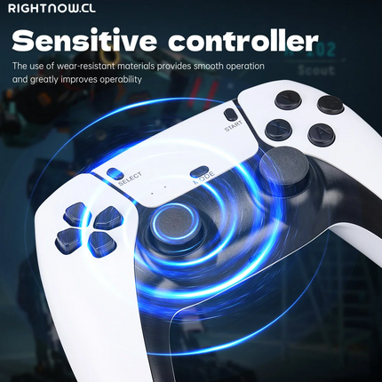 M15 4K Game Stick TV Video Game Console 64G Built-In 20000 Games Retro Handheld Game Player with Wireless Gamepad Controller