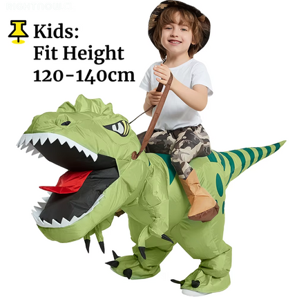 Disfraz Inflable de Dinosaurio para niños