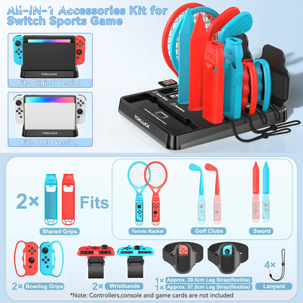 Kit 15en1 para Nintendo Switch/Switch OLED Sports Game