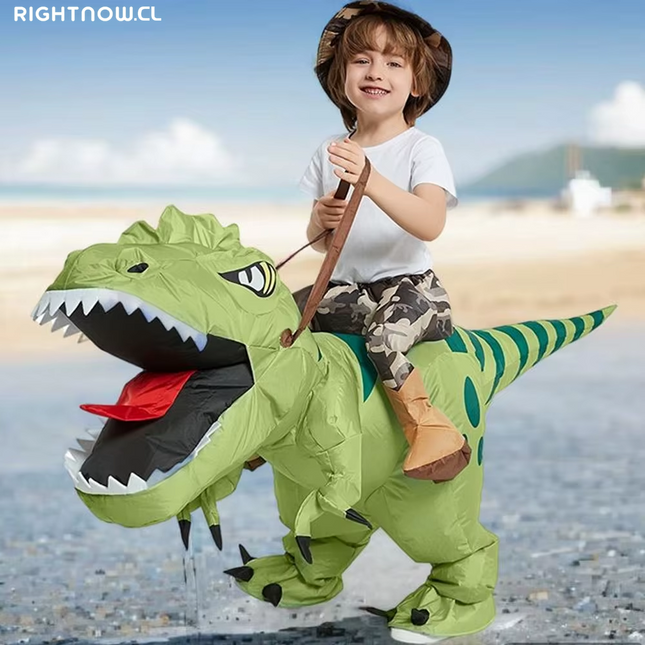Disfraz Inflable de Dinosaurio para niños