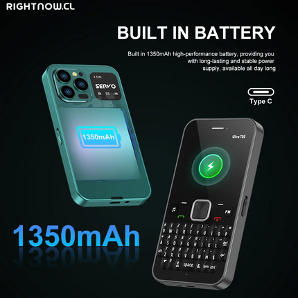 Ultra700 4SIM Card Qwerty Mobile Phone NFC Access Control Speed Dial Blacklist TYPE-C GSM Cellular Full Keyboard Cellphone