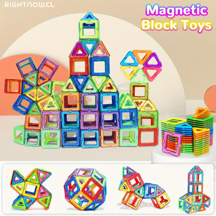 Magnetic Blocks Building，Improve Creativity Hands-On Ability 3D Puzzle Design Toy, for 3 - 6 Years Old Birthday Halloween Gift