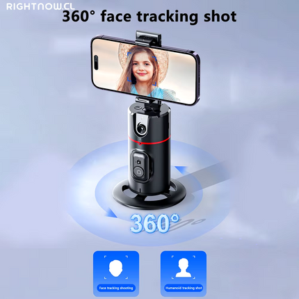 Auto Tracking Smart Shoot Robot Cameraman 360 Face Phone Holde AI Shooting Selfie Stick Gimbal Stabilizer for Vlog Live Video