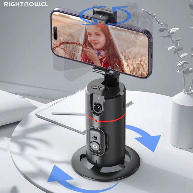Auto Tracking Smart Shoot Robot Cameraman 360 Face Phone Holde AI Shooting Selfie Stick Gimbal Stabilizer for Vlog Live Video