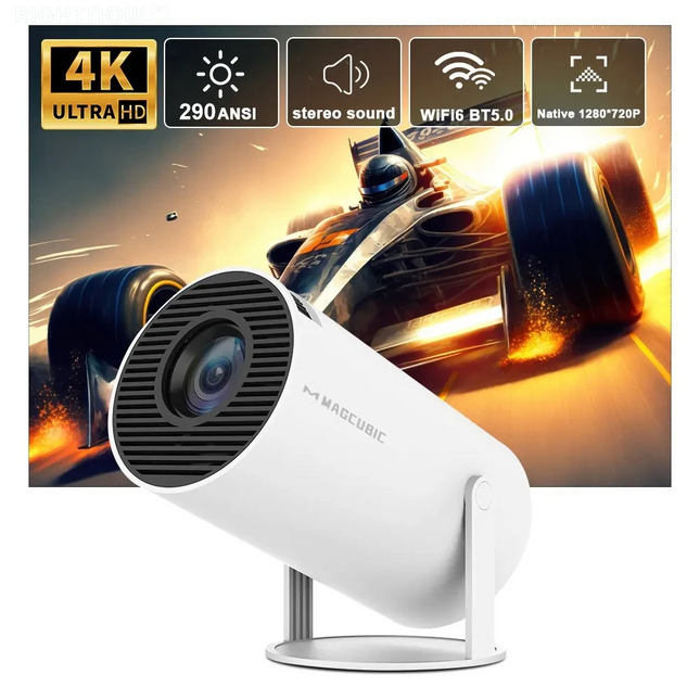 Proyector HY300 Pro 4K Android 11