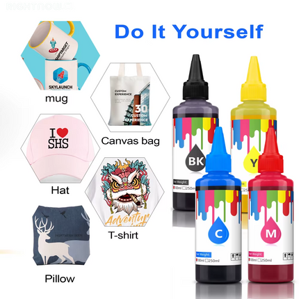 Tintas de sublimación de 100 ml para impresoras Epson