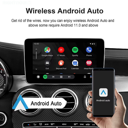 DGG Reviso -> OK <- 2025 Smart Carplay Ai Box Android 13 TV Box Wifi Wireless Android Auto Built-In Play Store for Netflix Youtube OEM Carplay Cars
