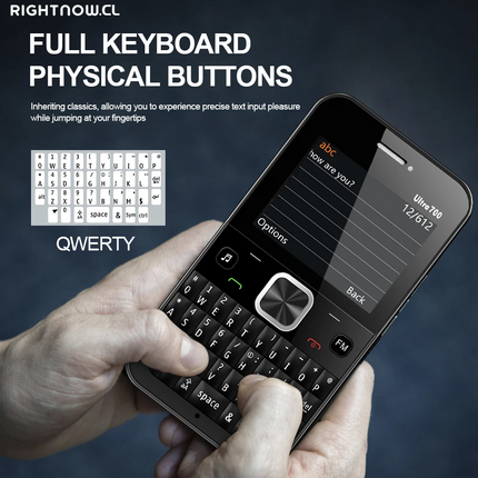 Ultra700 4SIM Card Qwerty Mobile Phone NFC Access Control Speed Dial Blacklist TYPE-C GSM Cellular Full Keyboard Cellphone