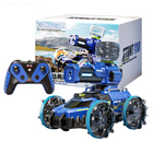 DGG reviso y dio OK ----> 2.4G RC Car Self-Absorbing High-Pressure Water Gun Remote Control Amphibious Off-Road Vehicle Climbing Stunt Car Water Toys Gift