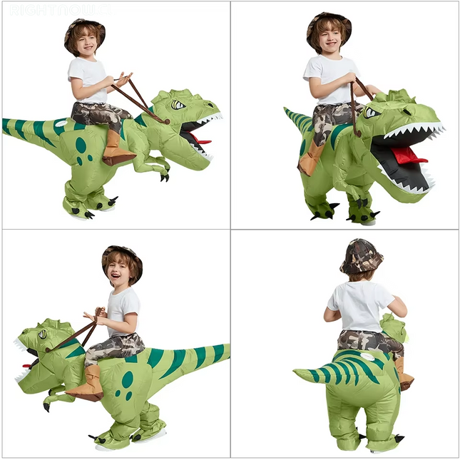 Disfraz Inflable de Dinosaurio para niños