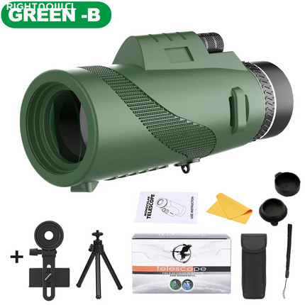 80X100 Portable Zoom HD 5000M Telescope Folding Long Distance Mini Powerful Telescope for Hunting Sports Outdoor Camping Travel