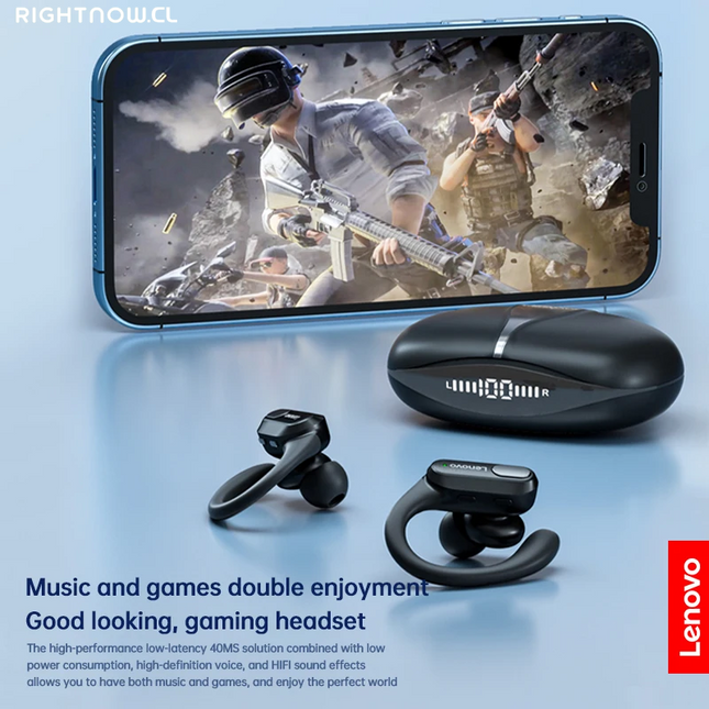 Audífonos Lenovo XT80 Bluetooth 5.3