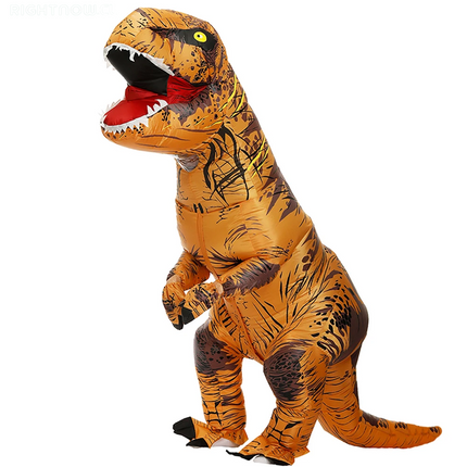 Disfraz Inflable de Dinosaurio para Adulto y Niño